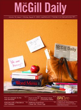 The McGill Daily, Volume 116, Issue 1